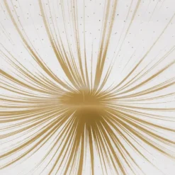 EGLO Nieves 1 Plafonnière - LED - Kunststof - Wit/Goud
