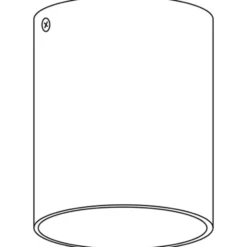EGLO plafondspot Polasso - wit/goud - Ø10 cm
