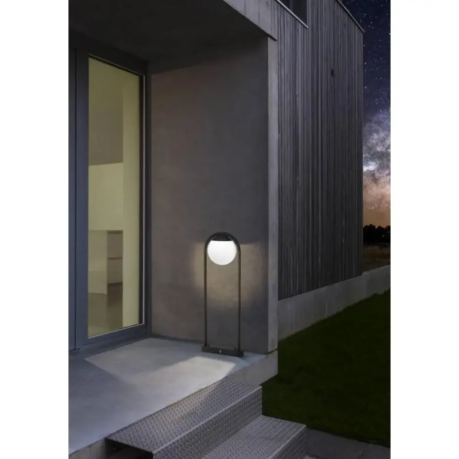 EGLO Prata Vecchia Vloerlamp - E27 - 32 cm - Zwart