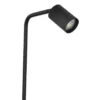 EGLO Rigomagno Vloerlamp - GU10 - H 151 cm - Staal - Zwart
