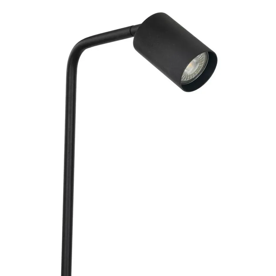 EGLO Rigomagno Vloerlamp - GU10 - H 151 cm - Staal - Zwart