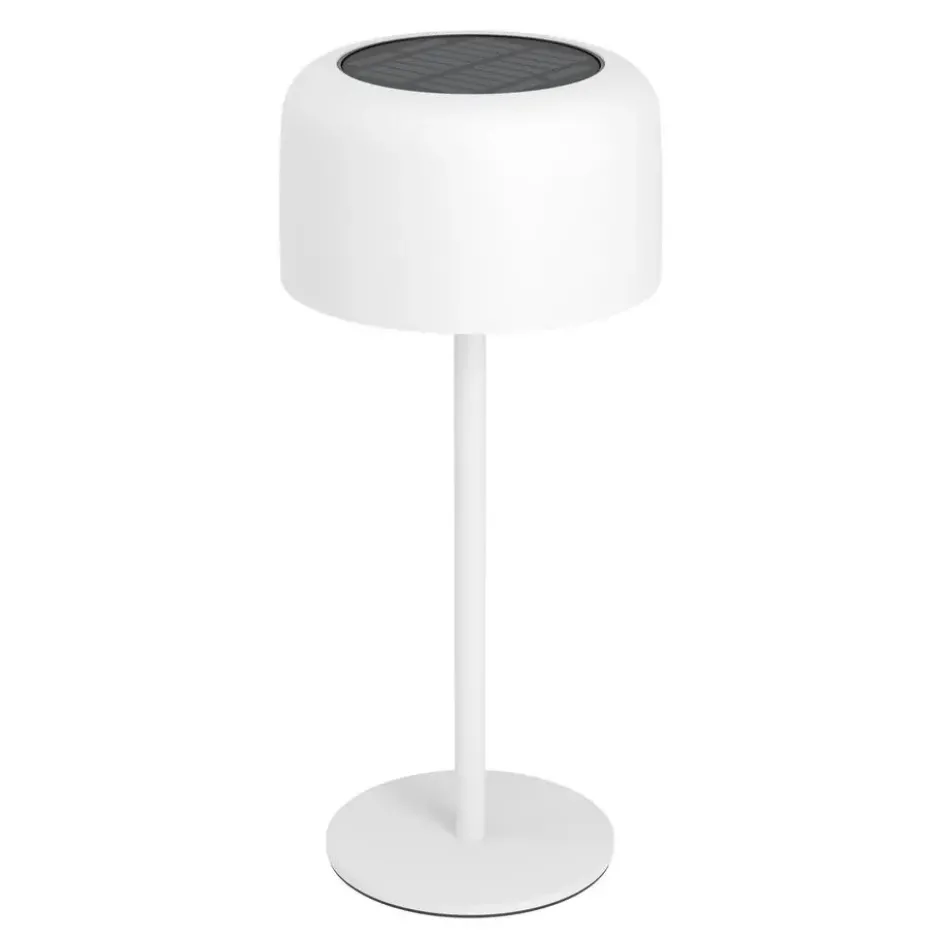 EGLO Roccanova Tafellamp - Solar - 30 cm - Wit - Oplaadbaar