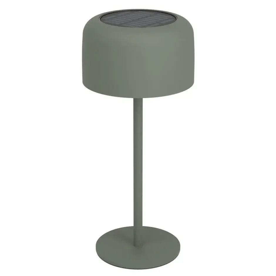 EGLO Roccanova Tafellamp - Solar - 30 cm - Groen - Oplaadbaar