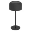 EGLO Roccanova Tafellamp - Solar - 30 cm - Zwart - Oplaadbaar