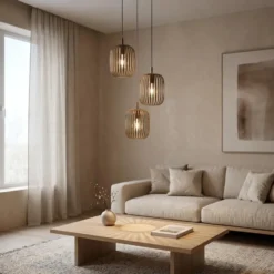 EGLO Romazzina Hanglamp - E27 - Ø 46 cm - Brons