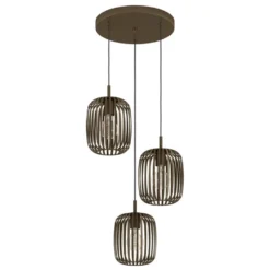 EGLO Romazzina Hanglamp - E27 - Ø 46 cm - Brons