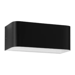 EGLO Sania 4 Wandlamp - LED - 20 cm - Zwart/Wit