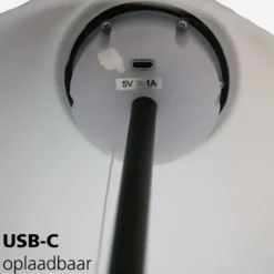 EGLO Scordiano-L Vloerlamp - Solar - 120 cm - Zwart