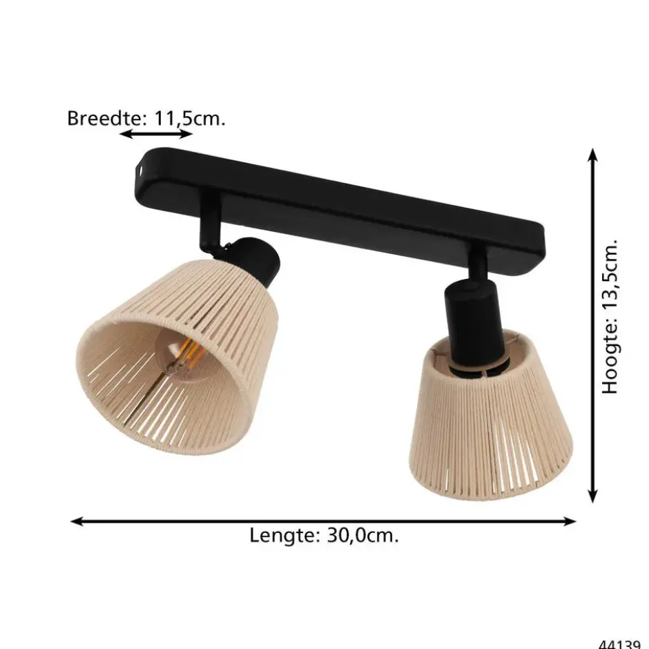 EGLO Seagard Spot - E14 - 30 cm - Crème - Kantelbaar
