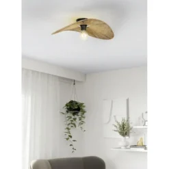 EGLO Siruela Plafondlamp - E27 - 56 cm - Papier - Natuur