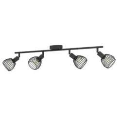 EGLO Sonnino Spot - E14 - 78 cm - Zwart