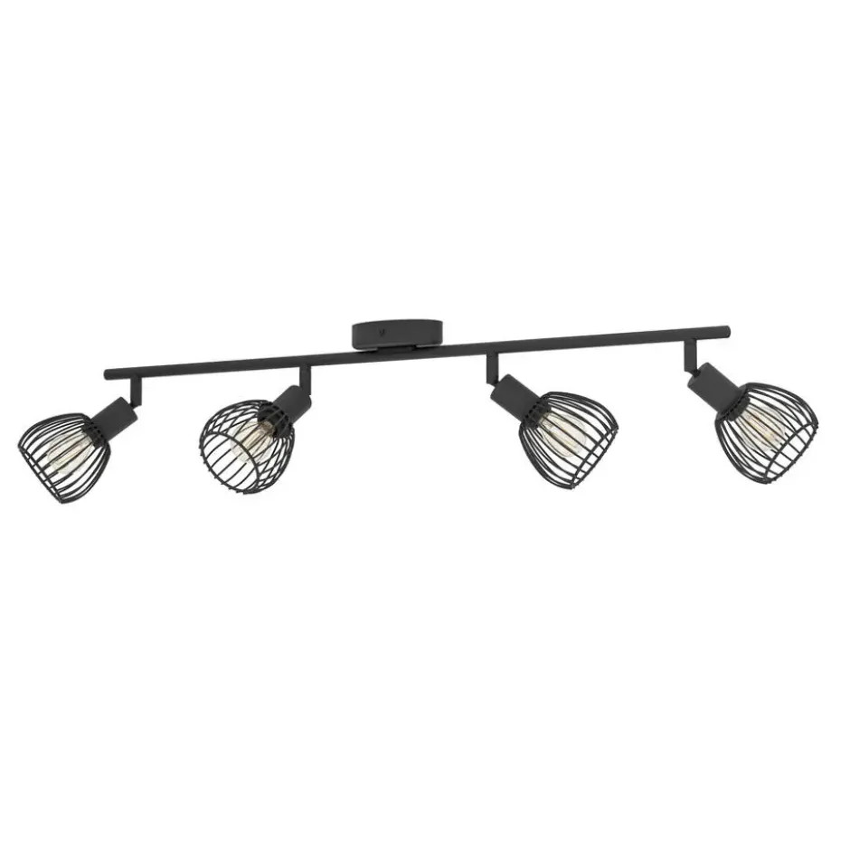 EGLO Sonnino Spot - E14 - 78 cm - Zwart