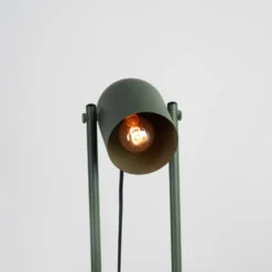 EGLO Tilston Vloerlamp - E14 - 142.5 cm - Groen - Kantelbaar