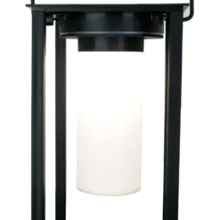 EGLO Usigni Solar Tafellamp - 28 cm - Zwart/Wit