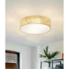 EGLO Viserbella Plafondlamp - E27 - Ø 38 cm - Champagne/Goud