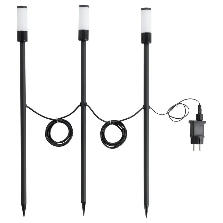 EGLO Zancaro Prikspot - LED - Zwart, Wit