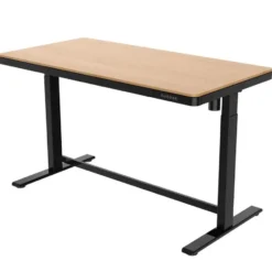 Elektrisch verstelbaar bureau / thuiswerkplek - 140x70 cm - Whitewash eiken - Z
