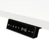 Elektrisch verstelbaar bureau - 140x80 cm - Dual motor - Wit