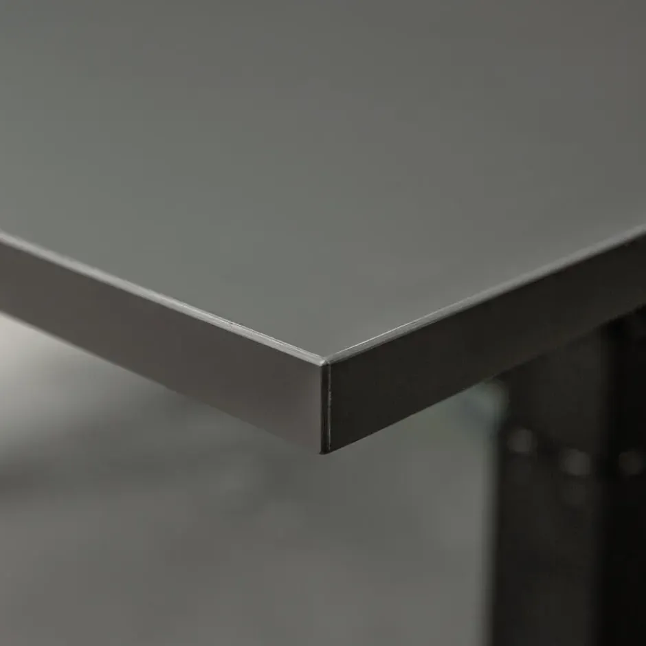 Elektrisch verstelbaar bureau - 180x80 cm - Dual motor - Zwart / Antraciet