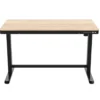 Elektrisch verstelbaar bureau / thuiswerkplek - 120x60 cm - Whitewash eiken - Z