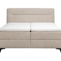 Elektrisch verstelbare boxspring Bergen 6-delig - donkerbruin - 160x200 cm