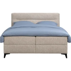 Elektrisch verstelbare boxspring Bergen 6-delig - greige - 160x210 cm