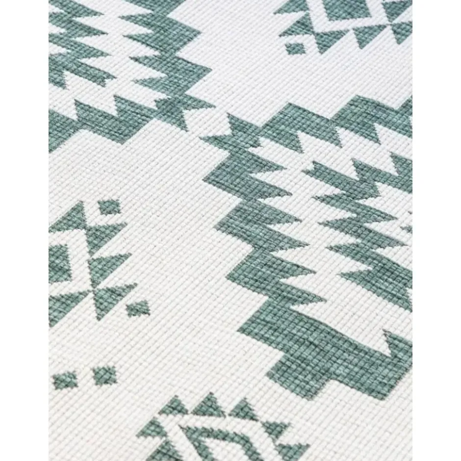 Elle Decoration Buitenkleed Gemini Dubbelzijdig Groen - 120x170 CM