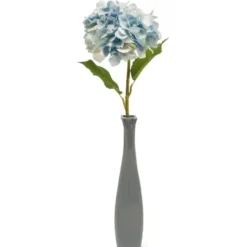 Emerald Kunstbloem hortensia tak - 52 cm - licht blauw - Real Touch - hydrangea
