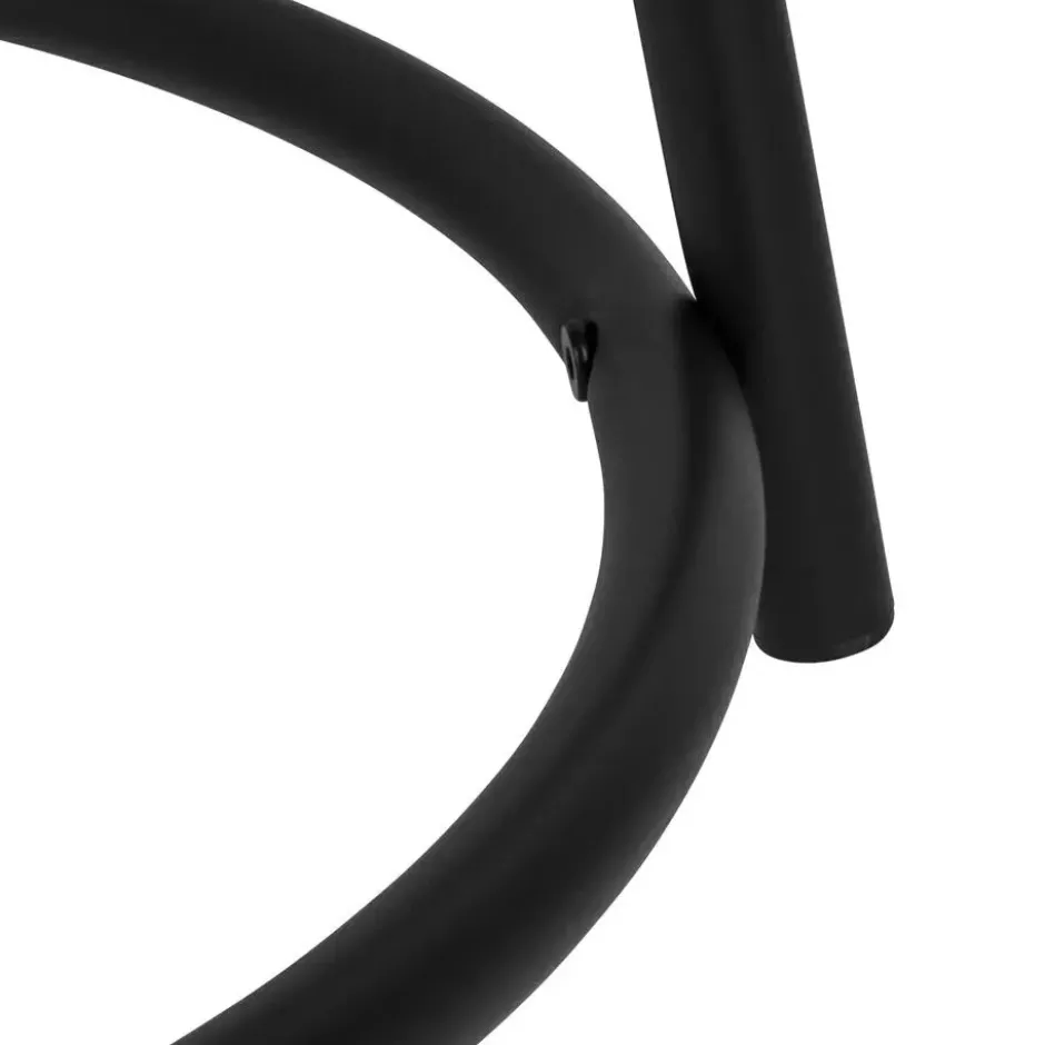 ERRO Bijzettafel Rond - O55 x H55cm - zwart