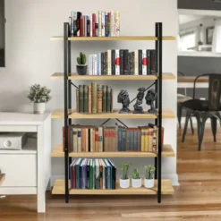 ERRO Boekenrek - 5 planken - 120x33x178