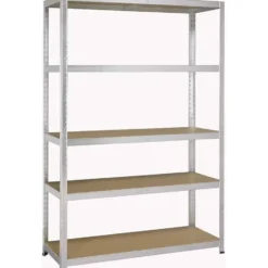 ERRO Stellingkast 120cm breed - Metalen opbergrek - 176x120x40