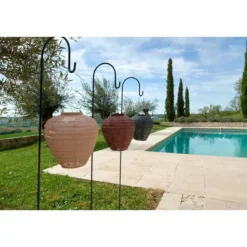 Esschert Design by Lumiz Herdersstafhaak - S - Tuindecoratie - Hoogte 90 cm