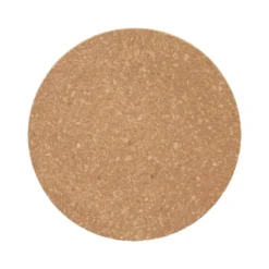 Esschert Design plantenpot onderzetter - kurk - D25 x 1 cm