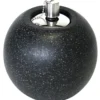 Esschert Design Tuimeltoorts olielamp -zwart -metaal - 14 x 16 cm