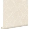 ESTAhome behang bladeren beige - 53 x 1005 cm