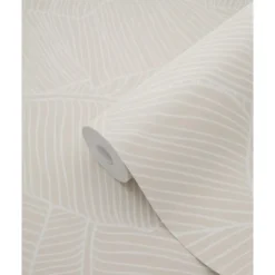 ESTAhome behang bladeren beige - 53 x 1005 cm