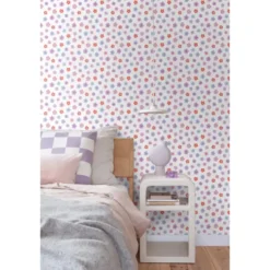 ESTAhome behang bloemetjes meerkleurig - 50 x 900 cm