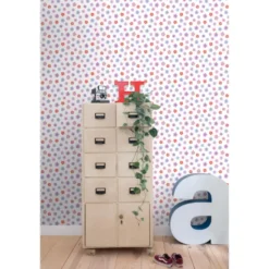 ESTAhome behang bloemetjes meerkleurig - 50 x 900 cm