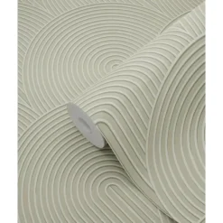 ESTAhome behang 3D-motief groen - 50 x 900 cm