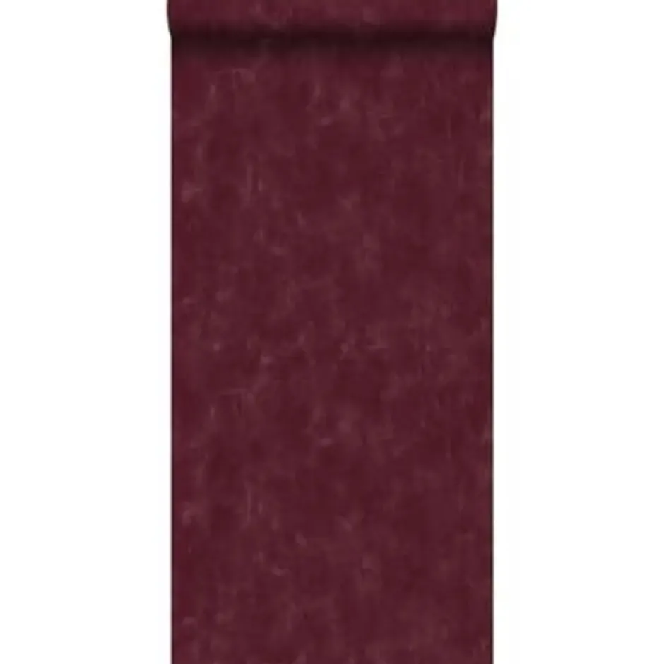ESTAhome behang - geschilderd effect - bordeaux rood - 0.53 x 10.05 m