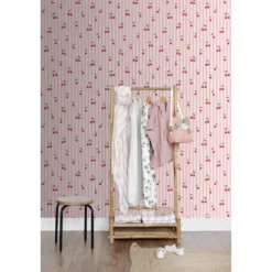 ESTAhome behang kersen roze - 50 x 900 cm