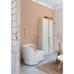ESTAhome behang koraal licht terracotta - 50 x 900 cm
