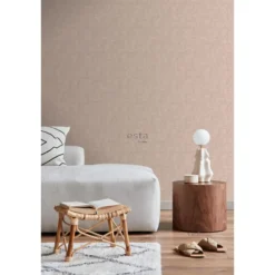 ESTAhome behang koraal terracotta roze - 50 x 900 cm