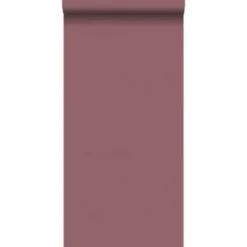 ESTAhome behang - linnenstructuur - bordeaux rood - 0.53 x 10.05 m