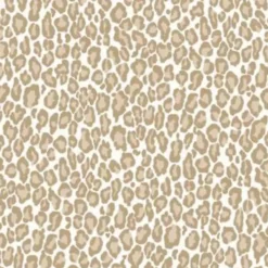 ESTAhome behang - panterprint - donker beige - 0.53 x 10.05 m