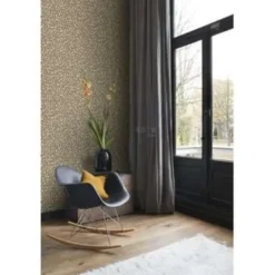 ESTAhome behang - panterprint - bruin - 0.53 x 10.05 m