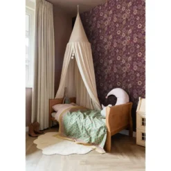 ESTAhome behang retro bloemen mauve paars - 50 x 900 cm