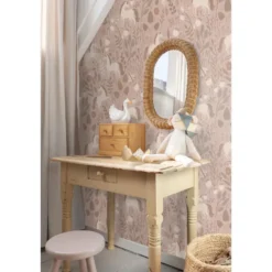ESTAhome behang unicorns oudroze - 53 x 1005 cm