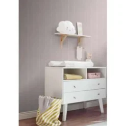 ESTAhome behang - visgraat-motief - oudroze - 0.53 x 10.05 m