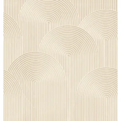 ESTAhome fotobehang 3D-motief lichtbeige - 250 x 279 cm